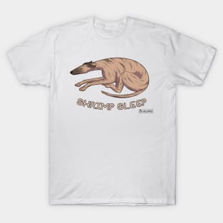 Greyhound Shrimp Sleep T-Shirt